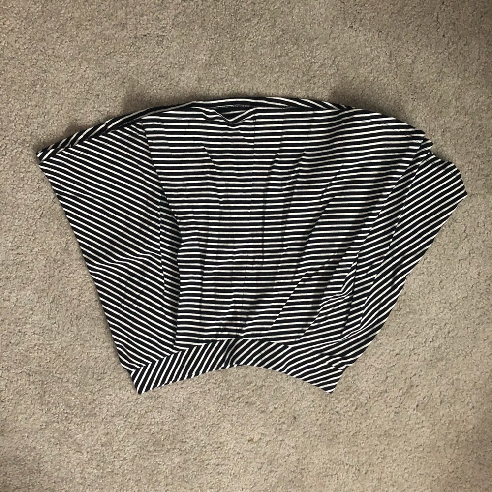 striped skirt